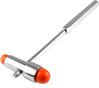Alipis Martillo de Reflejos Neurológico de Doble Cabeza Martillo para Diagnóstico y Prueba y Cepillo para Consultas Clínicas