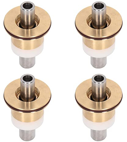 HELEVIA de Palanca de Mando para Excavadora de 4 Piezas, de Ojiva de Válvula de Control con Botón Hidráulico para CAT 320C, Compatible y Duradero