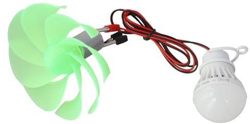 Wind Power Generator Set with Motor and 120 mm Blade for DIY Assembly, Educational Renewable Energy Kit for Science Projects and Outdoor Experiments