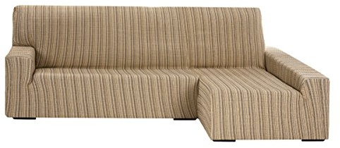 Martina Home Sofahusse elastisch Chaise Longue rechter Arm 32x42x17 cm beige
