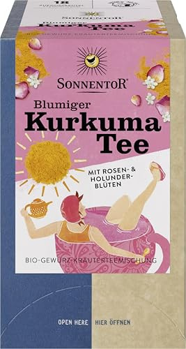 Sonnentor Bio Blumiger Kurkuma Tee (2 x 36 gr)