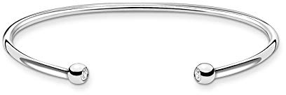 Thomas Sabo Armreif Kugeln mit Stein 925 Sterling Silber AR103-051-14