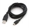 iSeventy9 Cavo dati e ricarica USB mini da 2 m compatibile per Garmin GPS Edge 200 500 605 705 810 Touring, SAT NAV-Nero