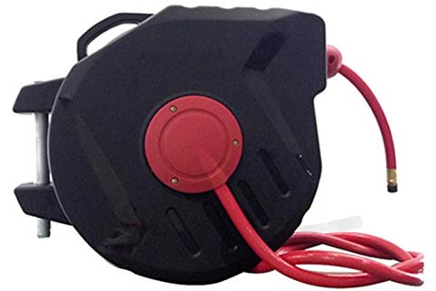 EDDGE 15M Tubo dell'Acqua da Giardino Retrattile Riavvolgimento Automatico Montaggio A Parete Compressore d'Aria Avvolgitubo for Irrigazione del Giardino Lavaggio Auto