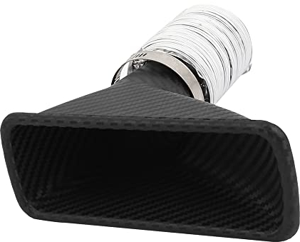 A ABSOPRO Voiture Course Admission Tuyau Air Entonnoir Rectangle Type