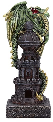 Nemesis Now Guardian of the Tower Unisex Dekoartikel Multicolor Polyresin Drachen, Gothic