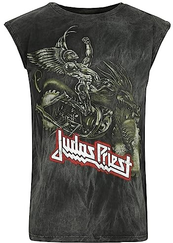 Judas Priest Painkiller Homme Débardeur Gris 100% Coton Regular/Coupe Standard
