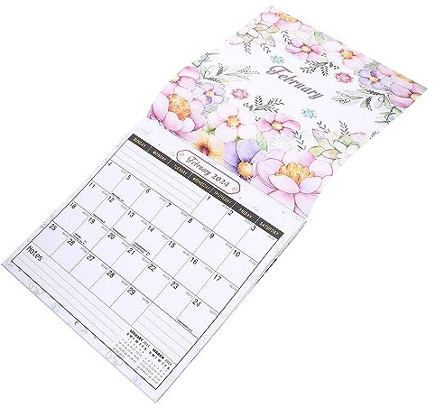 PRETYZOOM Wandkalender Kleiner Hängender Terminplaner Für Zuhause Und Büro Zur Organisation Von Zielen Und To-do-listen Leicht Und Praktisch Für Jeden