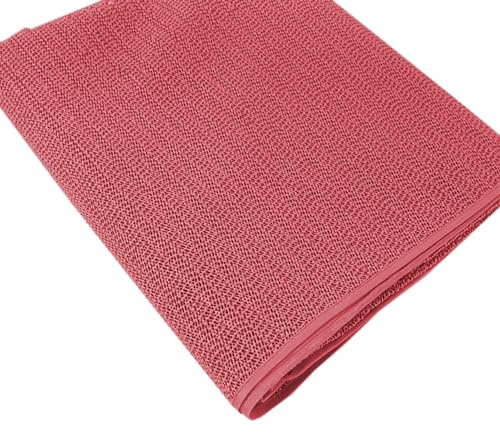 Top Qualität !!! Gartentischdecke Weichschaum Tischdecke Anti Rutsch wetterfest rutschfest waschbar Garten 130x160cm, Farben:Rot