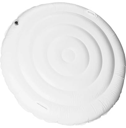 GSJNHY Cubierta for Jacuzzi Inflable Redondo de 4 pies, Tapa Plegable Que Ahorra energía for jacuzzis inflables Redondos for Exteriores