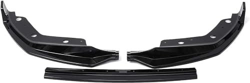 ZHOUFUDA Auto Frontspoiler Lippe Frontschürze Lippenspoiler für BMW 3 Series G20 2019 2020, Frontstoßstange ABS Splitter Lip Spoiler Kinnschutz Lip Diffusor Splitter Body Kit