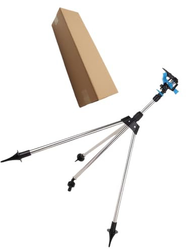 kesurpae Garten Stabiler Arm Sprinkler Stativ System Bewässerung Gartenbau Bewässerung Stabil Dreieckig Für 4 Punkt Sprinkler