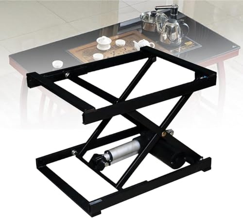 LQQYJSM Sollevatore Tavolino caffè, Sollevatore Elettrico A Forbice, Tavolo Elevatore Fai Te con Telecomando Wireless, capacità Carico Massima 50 Kg/100 Kg/150 kg, Telaio in Ferro Pieghevole,50KG