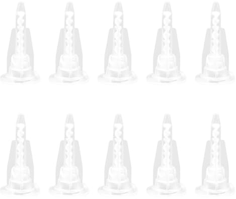 Ronyme Lot de 10 buses de mélange époxy légères pour cartouches bicomposants AB, 8 Tranches