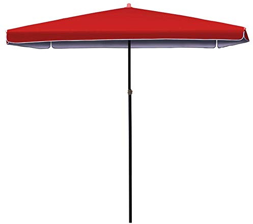 Patio Mural Parasol Parasol Parasol avec Mousse de extérieur Balcon inclinable Parapluie de parterres de Soleil, 8 Pieds / 250 cm