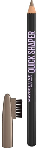 Maybelline New York - Crayon à Sourcils Quick Shaper - Fini Naturel Haute Précision - Tenue Longue Durée - Teinte : 03 Soft Brown