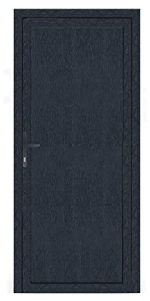 Nebeneingangstür - Komplettfüllung - anthrazit (RAL7016) - Innenöffnend - BxH: 900 x 1900 mm - DIN Links