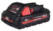 Milwaukee M18 HB3 RedLithium-Ion Battery 18V 3.0Ah 4932471069