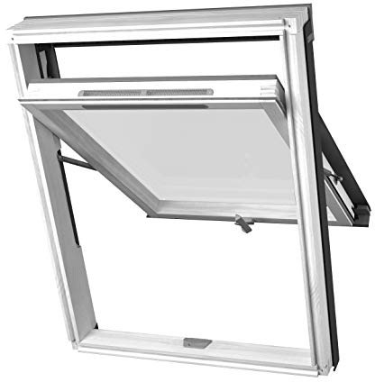 YARDLITE MOE B1010 M8A White Roof Window & UFX Flashing