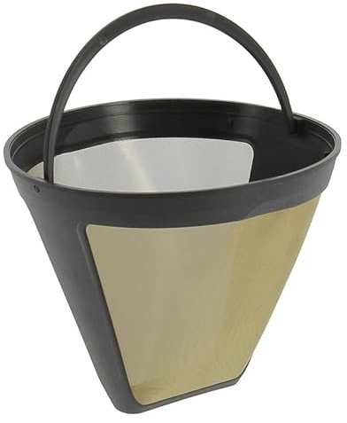 Filtre à café permanent or T4 10-15 tasses pour Cafetière 14120/1 pour Cafetière - Expresso broyeur