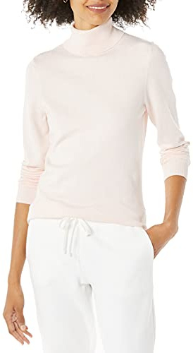 Amazon Essentials Jersey de Manga Larga Ligero de Corte Clásico Mujer