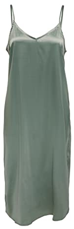 ONLY Onlvictoria Satin Strap Mid Dress Noos W Vestito, Pad Lilla, M Donna