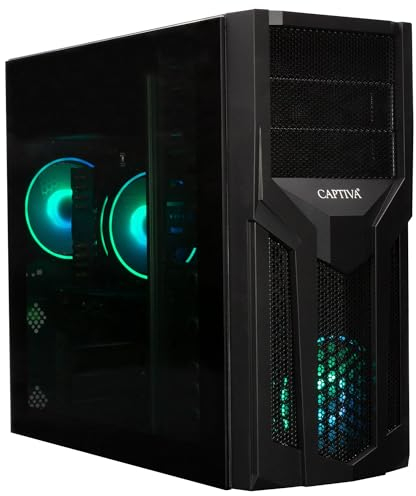 Captiva PC Advanced Gaming R78-739 | AMD Ryzen 7 5700X | 32GB DDR4 RAM | NVIDIA GeForce RTX 4060 Ti 16GB | 1 TB SSD | Windows 11 Home