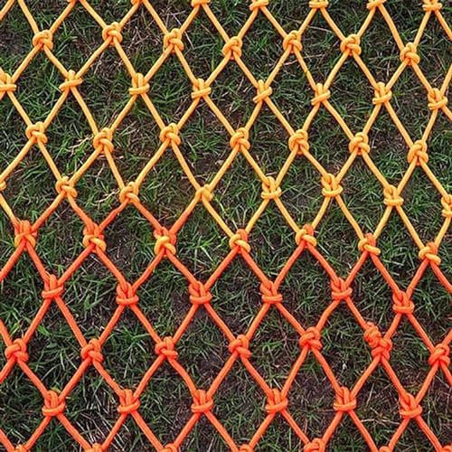 MaiBuL LNENW Kinderschutznetz, Kletter-Ladungsnetz, Farbe, dekoratives Netz, Treppen-Absturzsicherung Customization Safety Rope Net für Kinder (Size : 3 * 4m(9.9 * 12.12ft))