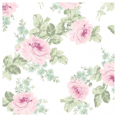 Graham & Brown Rachel Ashwell Royal Bouquet Papier peint Rose