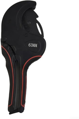 Forbici per tubi resistenti, forbici per tubi dell'acqua a caldo, tagliatubi in PVC per PVC, CPVC, PEX, polibutene, tubo in gomma polietilene (63 mm)