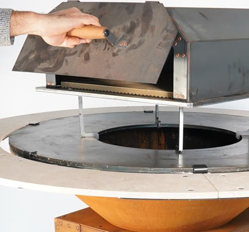 Brasonfire Four pour brasero Ø 1 m, Barbecue extérieur à Bois et Accessoires, 100% Fabrication Française