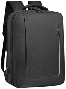 Mochila de computadora portátil, con Cargador USB, Mochila de computadora de 15,6 Pulgadas, Mochila de Trabajo Impermeable para Hombres, Adecuada para escuelas, Trabajo B,43 * 31 * 15cm