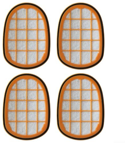 4 filtri per aspirapolvere Max Aqua (modelli 6000 8000) con una pratica spazzola per la pulizia