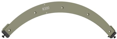 Ujjdwiurgh Modello Modello Modello di Fresatrice Jig Raggio Modelli Angolo Arrotondato in Legno Strumento per la Lavorazione Del Legno Grande Stampo R300