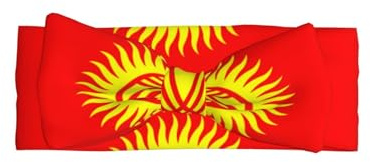 SSIULUS Haarband mit Schleife aus weichem Polyester, mit niedlichem Schleifen-Design, dehnbar und bequem