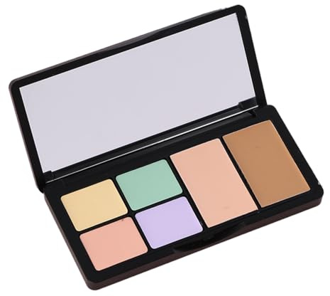 Creme-Concealer-Palette – 6er-Set, wasserdichtes Camouflage-Make-up, hochdeckende Mischformel, professionelles Kosmetik-Set für die Abdeckung