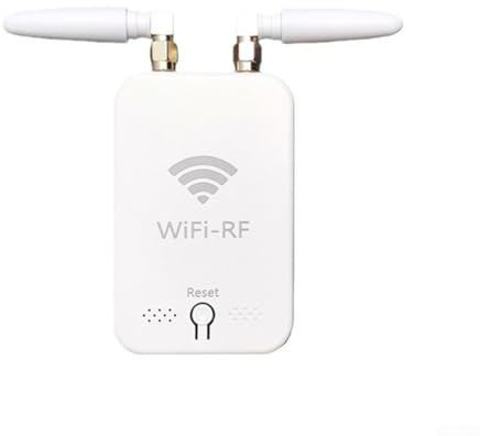 WiFi RF Fernbedienung Signal Kopierer für Geräte - Kompatibel mit elektrischen Türen, Rollläden, Vorhängen & Markisen, 2,4 GHz