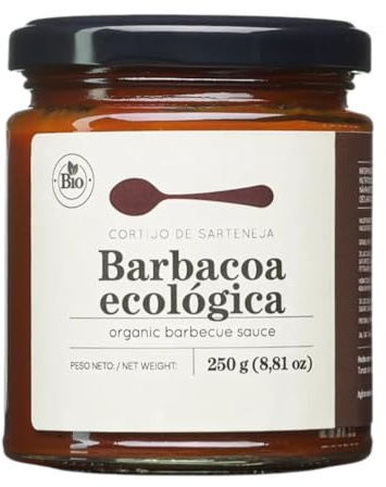 Salsa Barbacoa Ecológica 250g Artesanal Natural Sin Azúcar Añadido 100% natural Extremadura