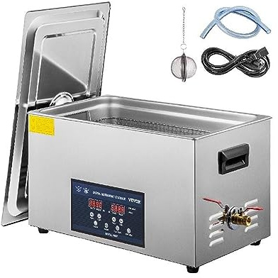 Detergente per gioielli, Pulitore Ad Ultrasuoni, 2L 3. 6L 10L 22L 30L Lavatrice Portatile Digitale A Doppia Frequenza Pulizia Degli Elettrodomestici per contenitori