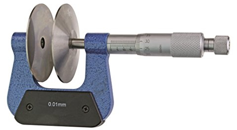 CNC QUALITÄT Bügelmessschraube Messbereich 50-75 mm - mit Messflächen Ø 60 mm