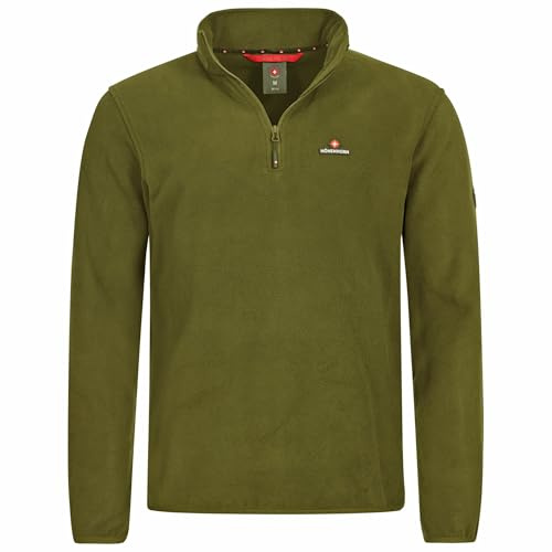 Höhenhorn Skyja Herren Fleece Pullover Sweatshirt Half Zip Fleecepullover