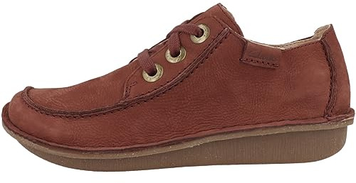 Clarks Funny Dream Womens Chestnut Nubuck, 5