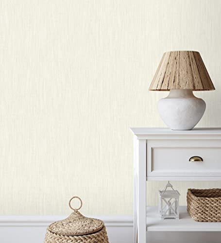 GAULAN 680581 Papier peint vinyle écologique effet texture tissu de lin en relief pour mur salon cuisine bain chambre meuble salle à mange tête de lit - Rouleaux de 10 m x 0,53 m
