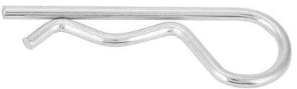 B-Typ-Splint, 10 Stück, Hochwertiges Zink, B-Typ-Splint, Traktor-Stift-Clips, Befestigungs-Sortiment, Kupplungsfeder-Clips, Haarnadel, Stift, Splinte (4 * 75mm (10 Stück))
