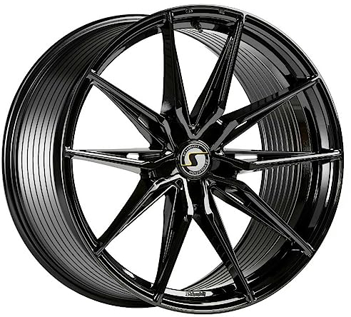 Schmidt Felge TwentyOne 11.5Jx21 ET42 5x112 GlossBlack kompatibel mit Mercedes AMG GTC & GTR (breites Heck)