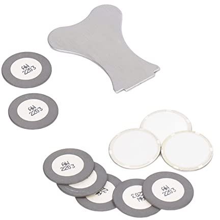 10PCS 20MM Ultrasonic Mist Maker Ceramic Disc Replacement Kit for Humidifier Dust Collector, Atomizer