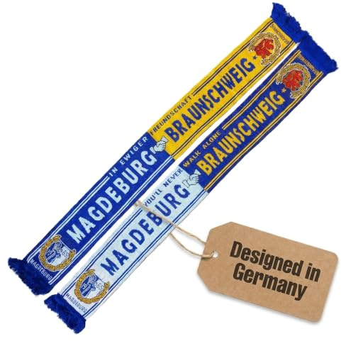 Generisch Braunschweig-Magdeburg Freunschaftsschal (Strickschal)