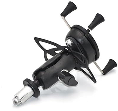 Fahrrad Handyhalterung Für S1000RR 2010-2018 Für HP4 2012 2013 2014 2015 Telefonhalter Gabelschafthalterung Motorrad GPS Navigationshalterung Motorrad Handy Halterung(Without USB)