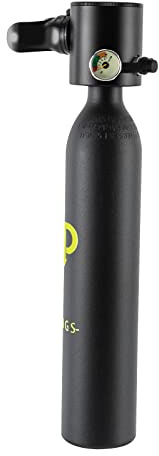 jiumxliu Réservoir d'oxygène de plongée 0,5 l Nouvelle mini bouteille d'oxygène Scuba Équipement de plongée Respiration sous-marine 5 à 10 minutes Plongée Bouteille de plongée portable