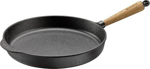 SKEPPSHULT serveringspanna med ekträhandtag, 30 cm